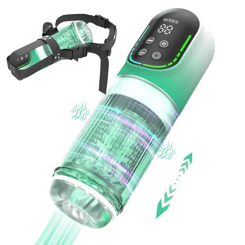 XR4 Waterproof Masturbator Sucking Rotating Thrusting Vibrating