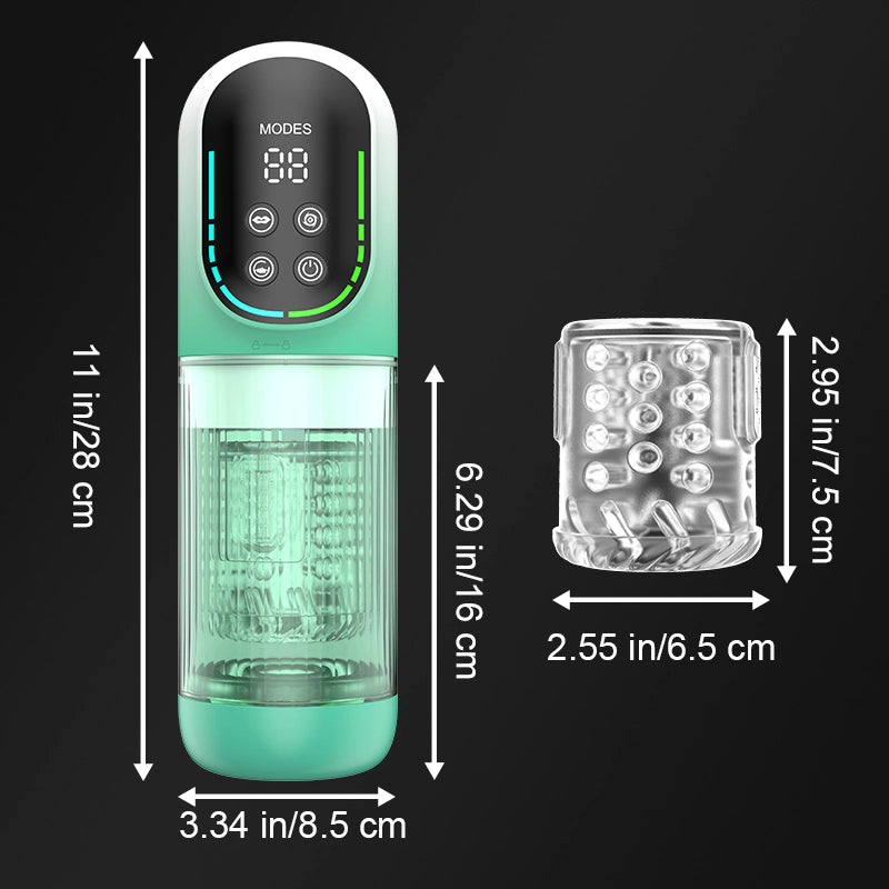 XR4 Waterproof Blowjob Machine Sucking Rotating Thrusting Vibrating