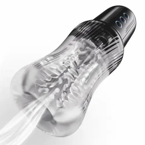 XS14 Pro Male Handle Masturbator Dual Motor 5 Suction 10 Vibration