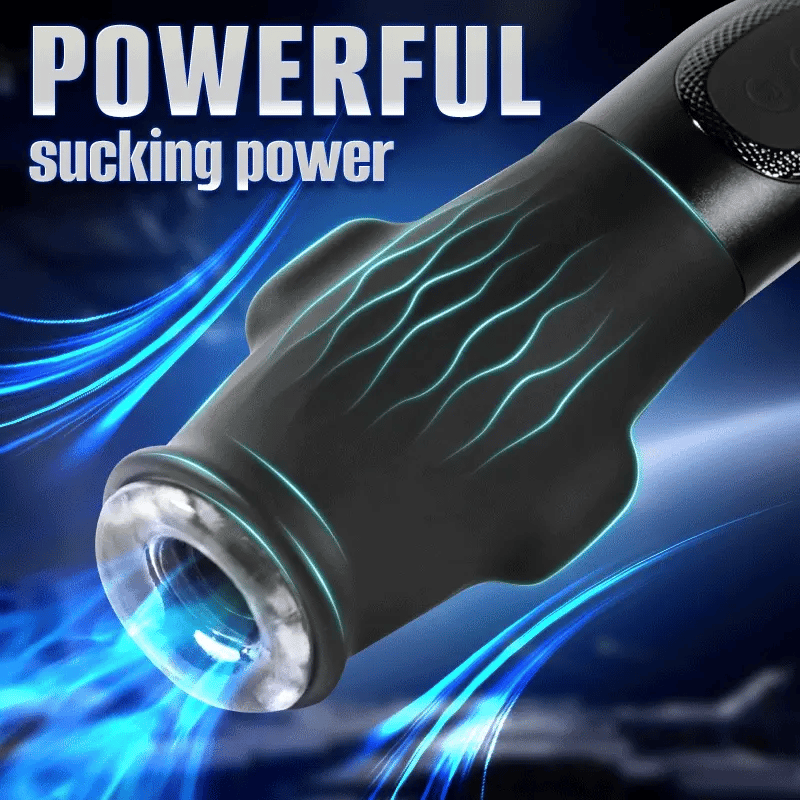 XS3 Male Masturbator 9 Vibration 5 Suction for Small Penis