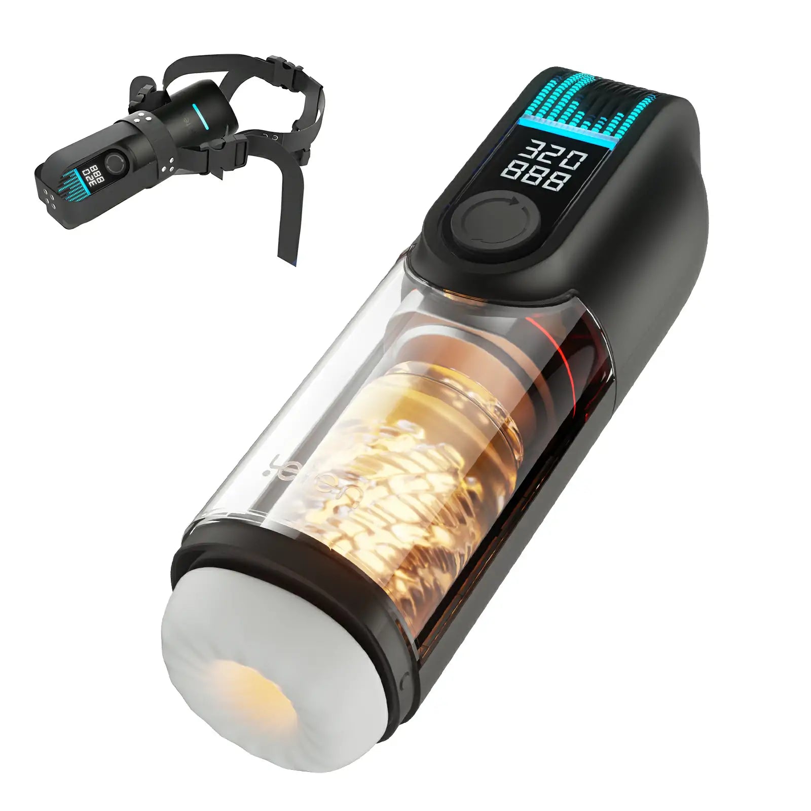 XT27 Intelligent Auto Stroker Dual Heating 9 Voice & Scene Penis Trainer