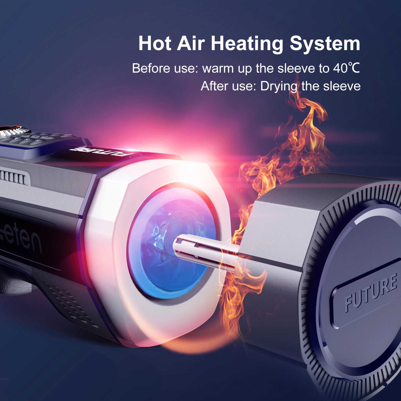 XT7 Luxury Stroker 10 Air Bag Massage Drying Heating Base