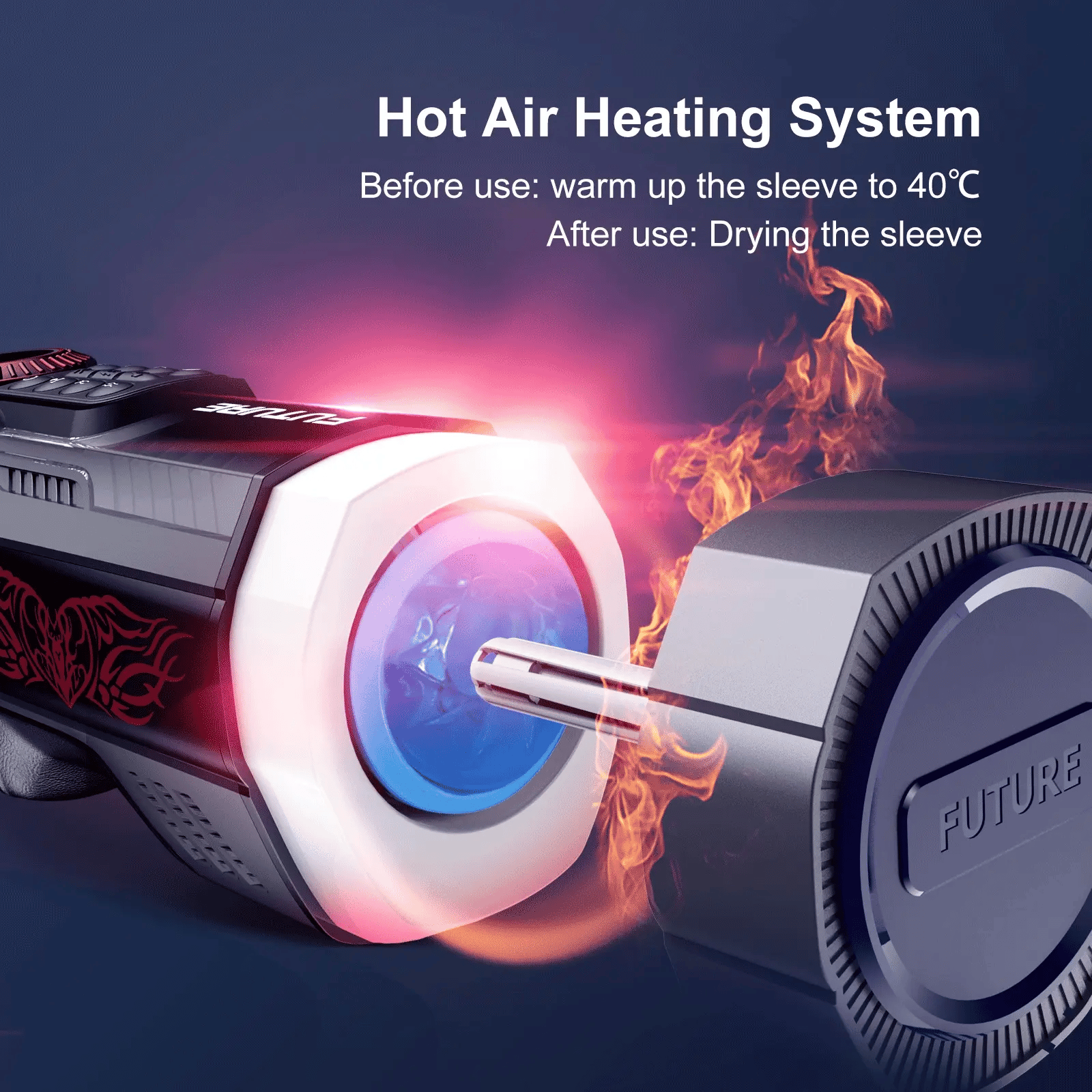 XT7 Luxury Stroker 10 Air Bag Massage Drying Heating Base