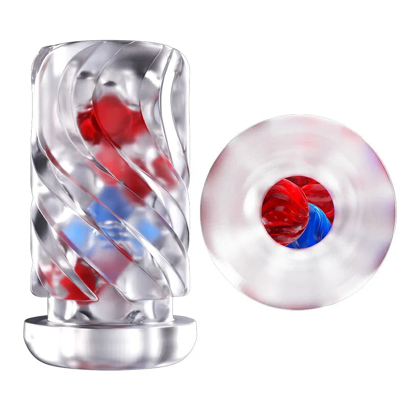 XT8 Pro Luxury Vibrating Stroker 10 Thrusting 6 Gears Speed 360° Heating