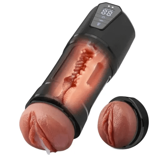 XV8 10 Vibrations 5 Suctions Ultra-Realistic Vagina Simulated Masturbator