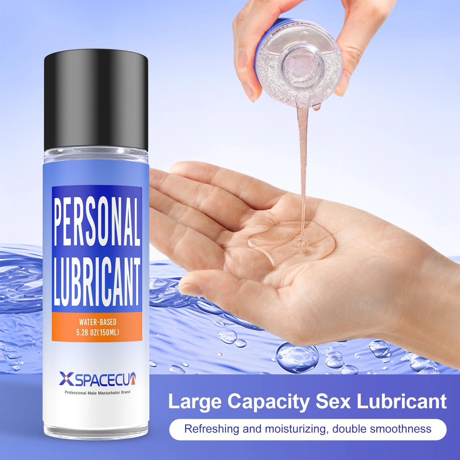 XspaceCup 5.28Oz Water-Based Personal Lubricant