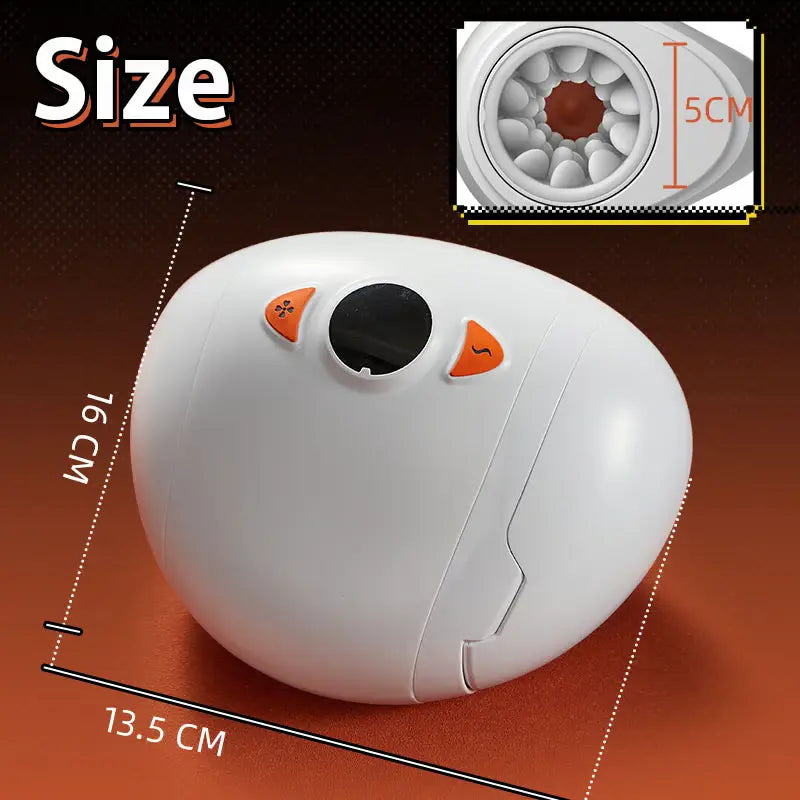 XR3 Egg Masturbator Thrusting Rotating With Testicle Stimulation