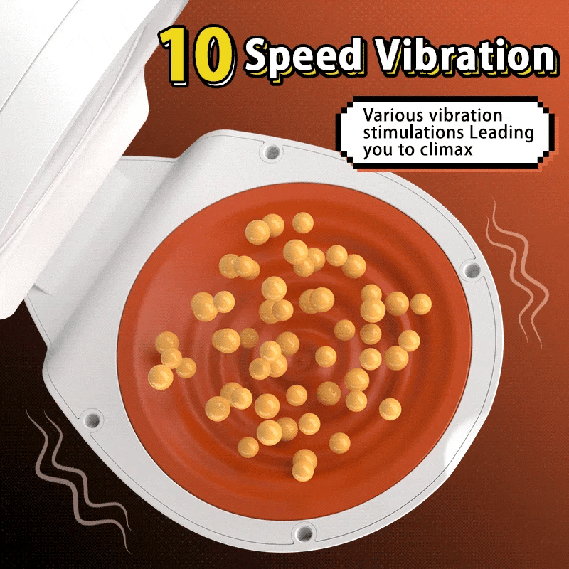 XR3 Egg Masturbator Thrusting Rotating With Testicle Stimulation