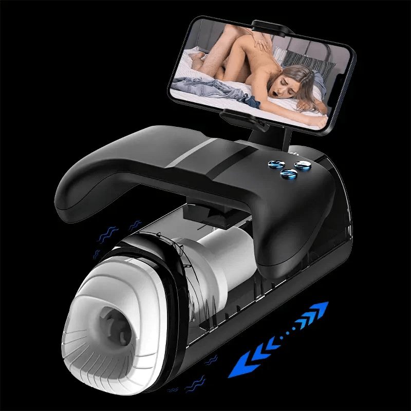 XT33 Gaming Auto Stroker Phone Holder & Handle Control