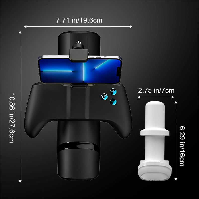 XT33 Gaming Auto Stroker Phone Holder & Handle Control