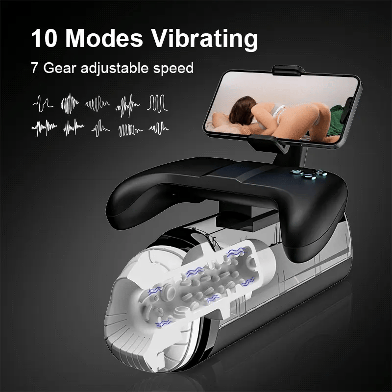 XT33 Gaming Auto Stroker Phone Holder & Handle Control