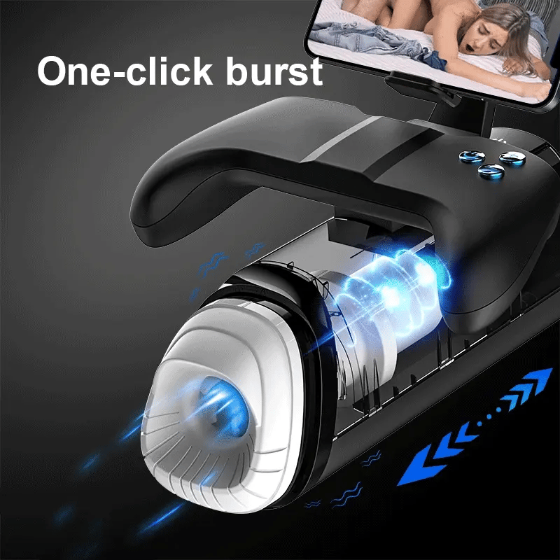 XT33 Gaming Auto Stroker Phone Holder & Handle Control