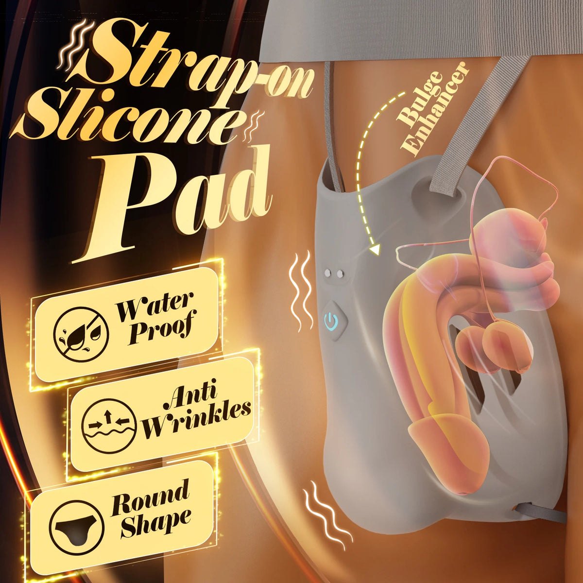 XM1 Hands-Free Male Vibrator 9-Speed Wearable Jockstrap for Silent & Discreet Wear