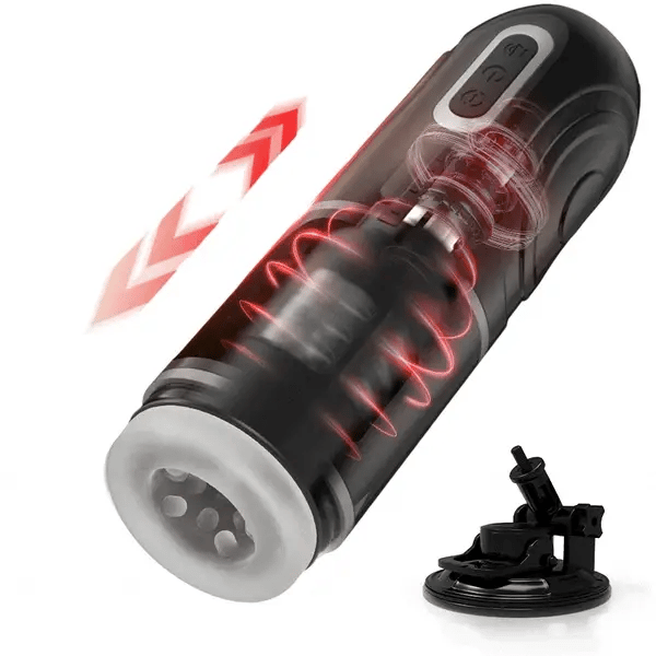 rotating male masturbator Rotating Male Masturbaters Automatic Heating Blowjob Stroker Cup for Men  Sex Toy main image 0