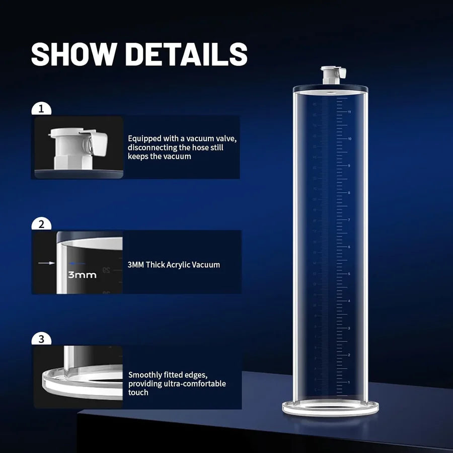 LuxaMax Elite Brass Scissor-Grip Luxury Manual Penis Pump