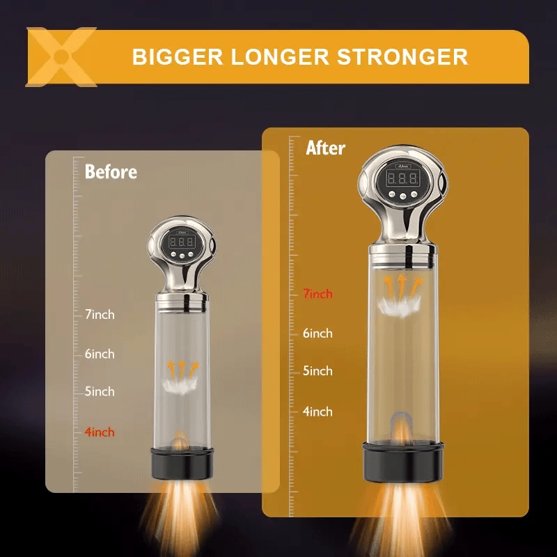 XP15 Ultra Penis Enlargement Pump One-key Deflate