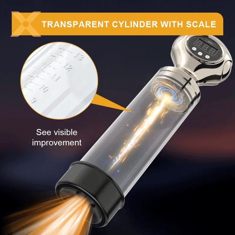 XP15 Ultra Penis Enlargement Pump One-key Deflate