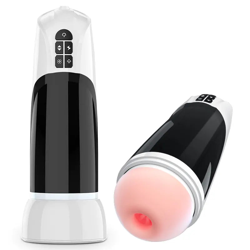 XT4 6-in-1 Huge Suction Male Stroker Heating Base Hands Free