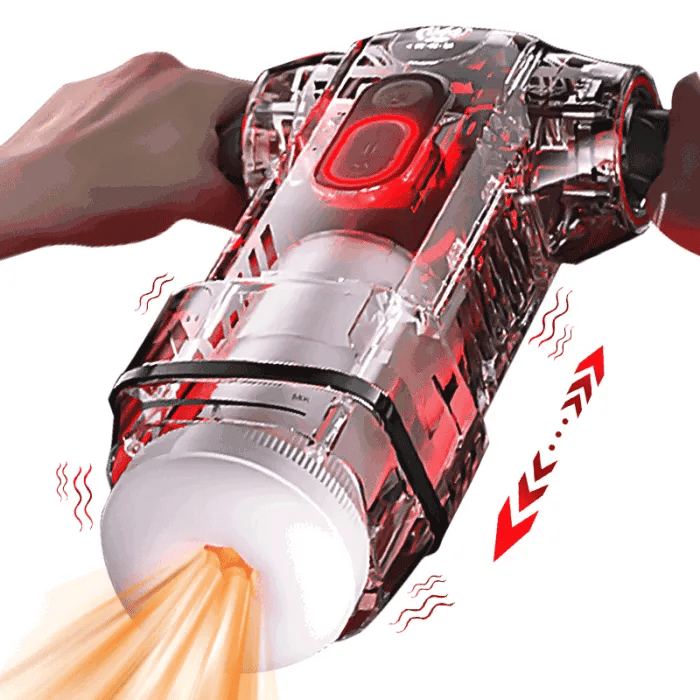XT12 5-in-1 Thrusting Vibrating Suction Heating APP-Controlled Stroker