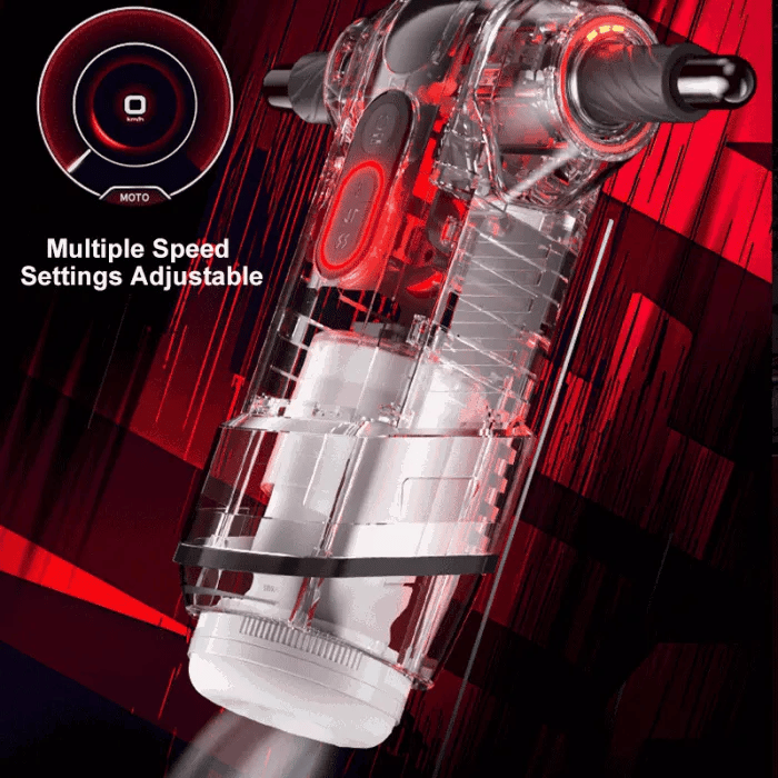 XT12 5-in-1 Thrusting Vibrating Suction Heating APP-Controlled Stroker