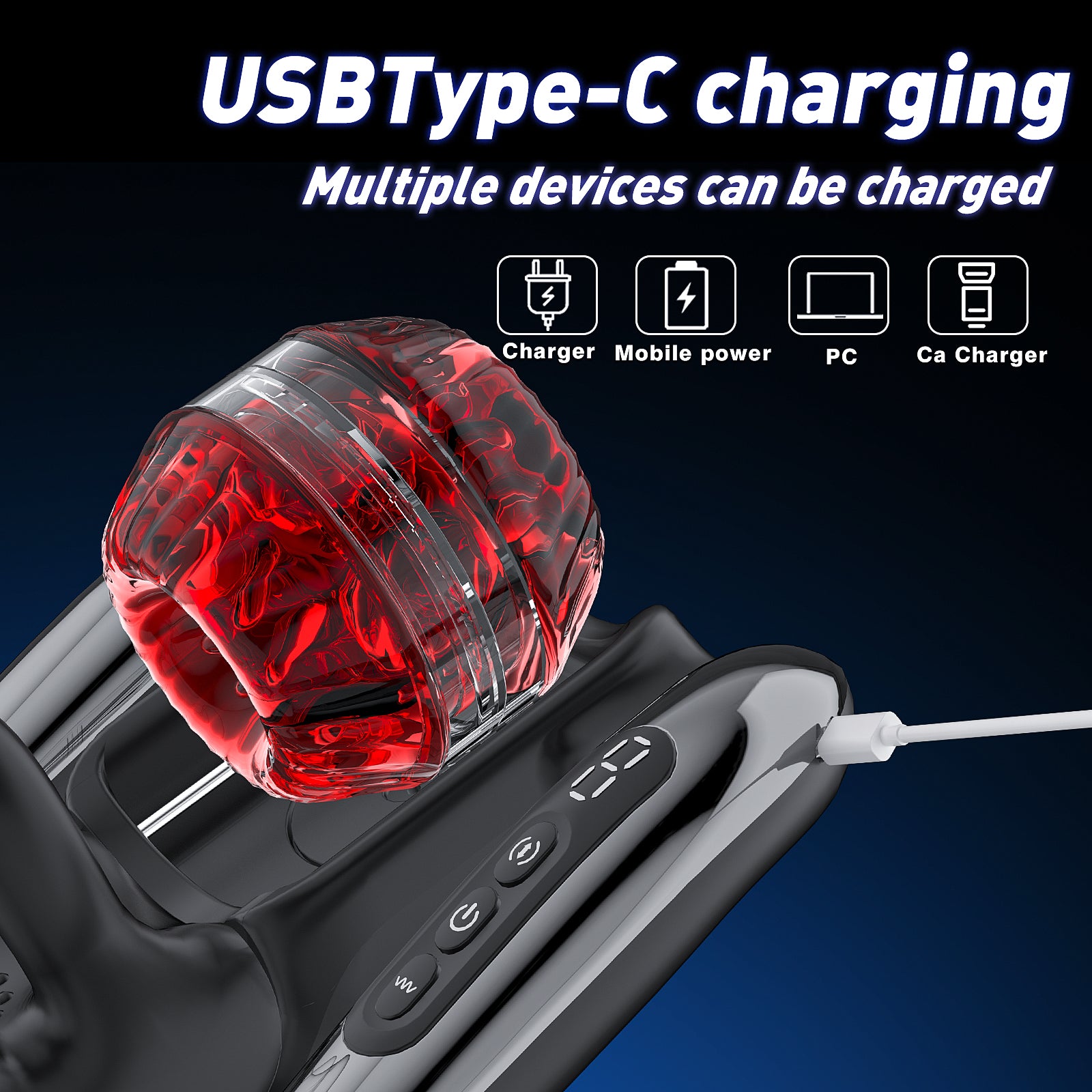 XG21 PLUS: 3-in-1 Auto Masturbator & Stamina Trainer with 9 Telescoping & Vibration Modes