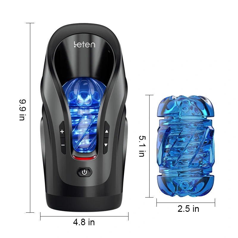 XT5 Auto Quickshot Stroker With 2 Sleeves 10 Modes & 10 Speeds