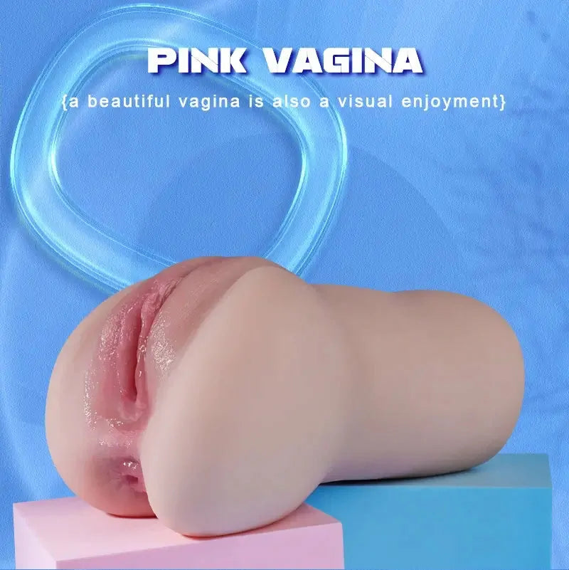Fever: 2.4LB Realistic Pocket Pussy & Ass with Dual 4.7" Tunnels