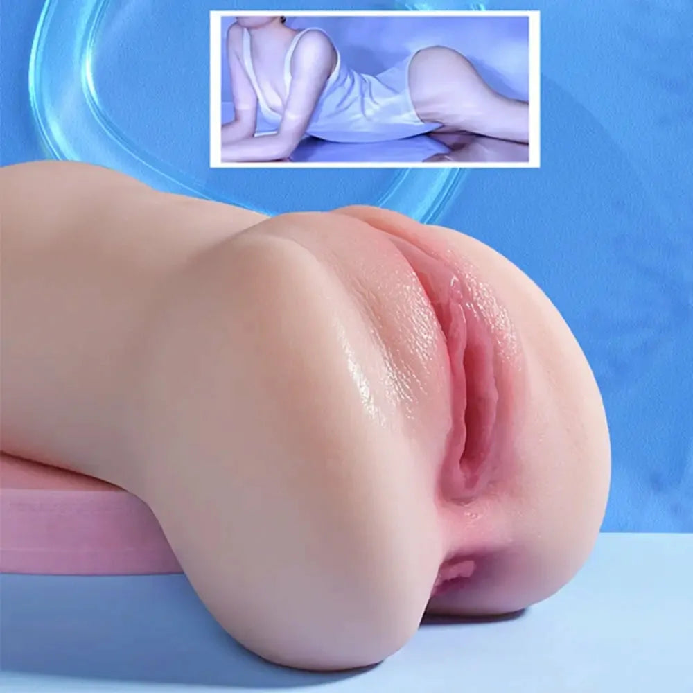 Fever: 2.4LB Realistic Pocket Pussy & Ass with Dual 4.7" Tunnels