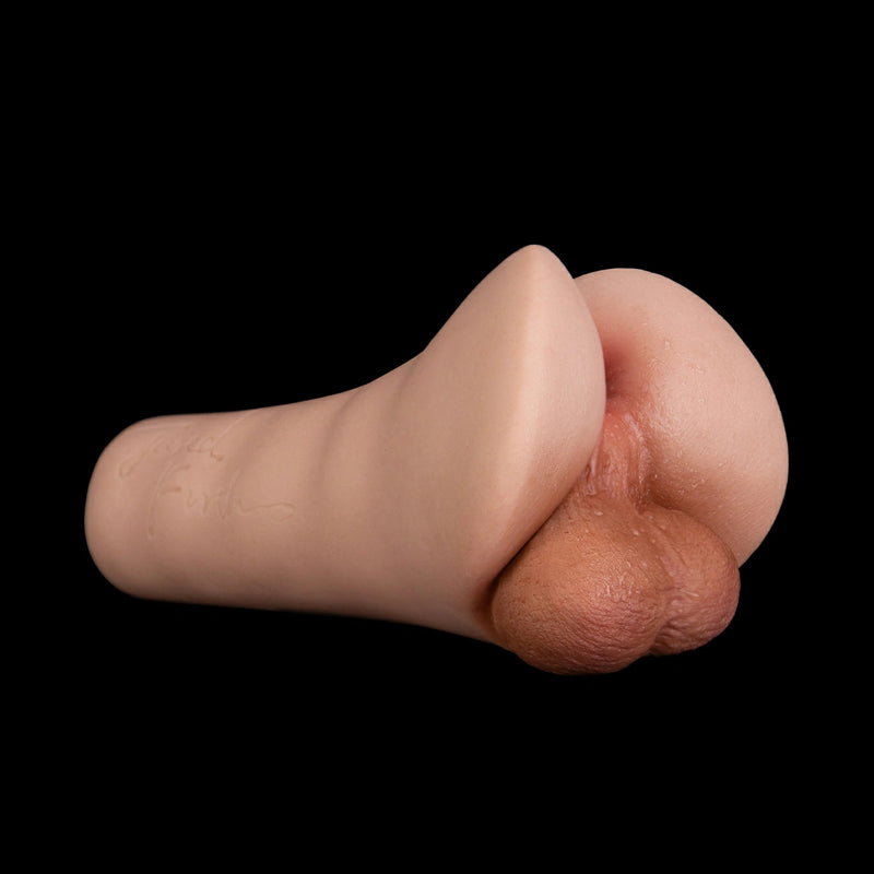Jack - 2.2LB Silicone Pocket Stroker with Balls & 6.8" Deep Channel for Gay