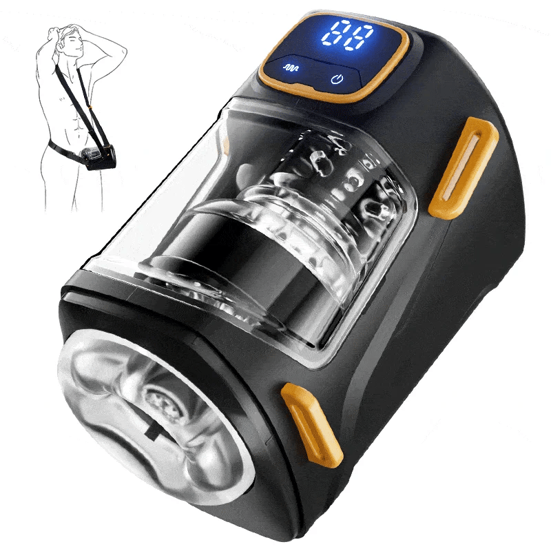 XT2 Portable Male Stroker with 9 Thrusting & Vibration Modes