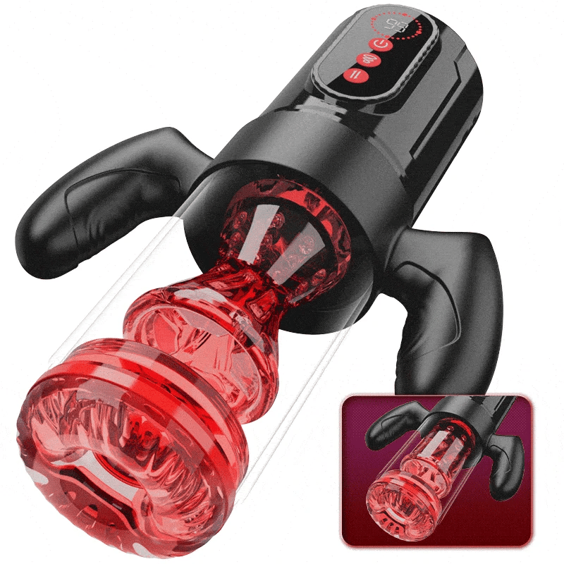 XS5 Male Stroker Thrusting Rotating Sucking with detachable Handle