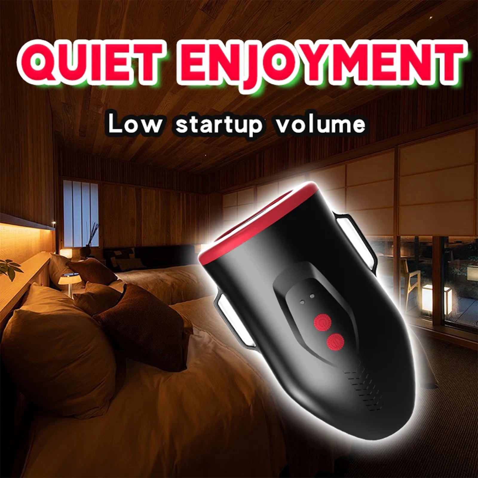 XT22 Wearable Male Stroker 6 Thrusting Vibrating APP Control