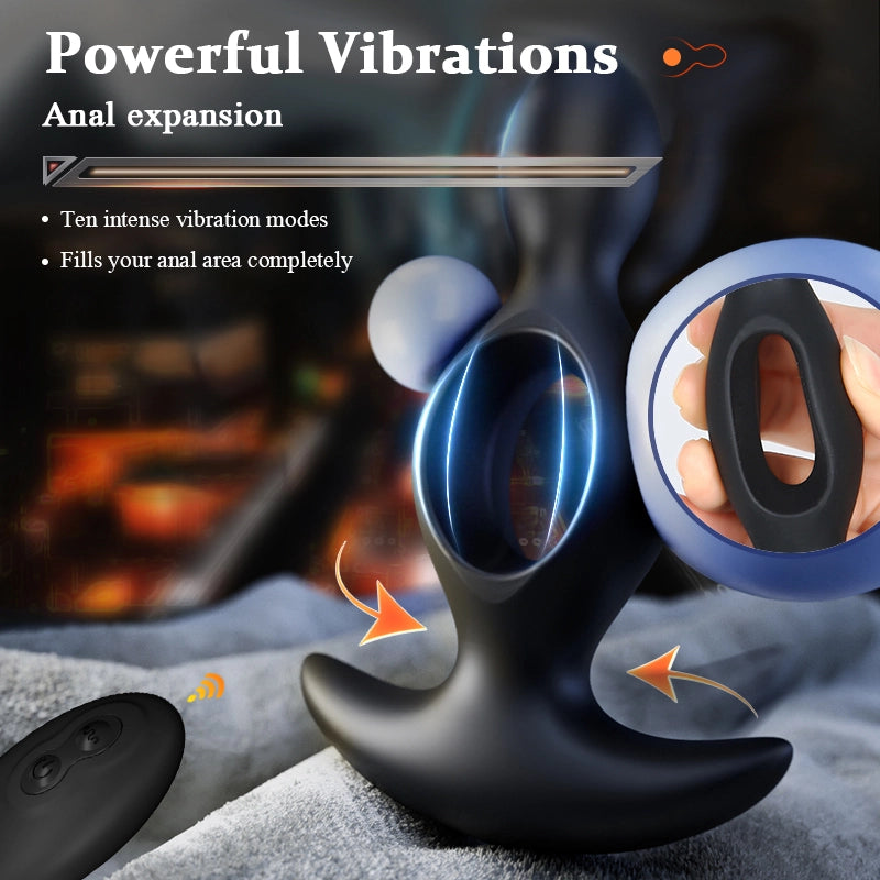 PM12 Prostate Massager 10 Vibrating Wireless Remote Control For Beginner