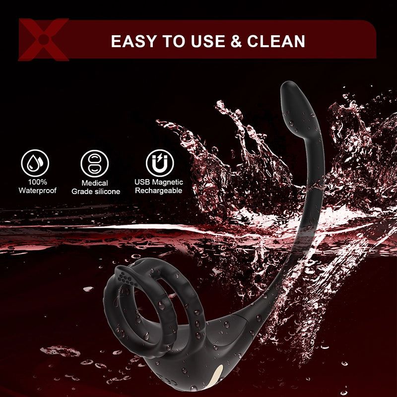 PM2 Prostate Massager Penis Taint Anal Sex Toy