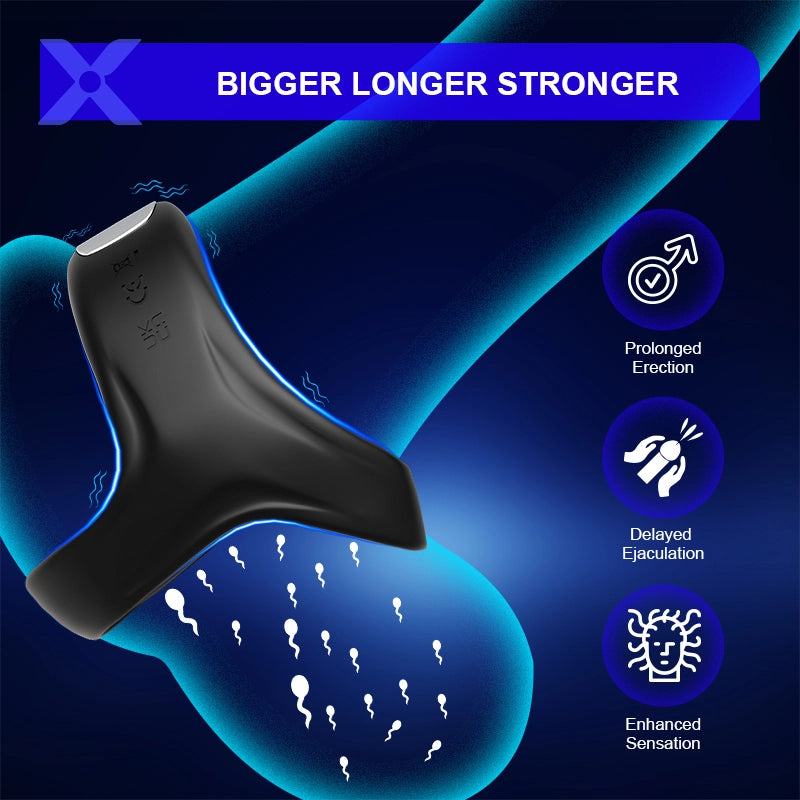 PR7 Cock Ring 10 Vibration 100% Waterproof