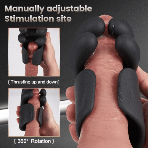 XG21 Glans Trainer 10 Pulsating Vibrating Finger Penis Massager