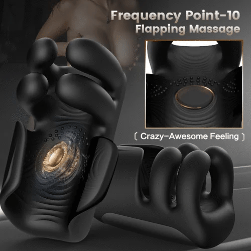 XG21 Glans Trainer 10 Pulsating Vibrating Finger Penis Massager