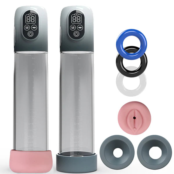 XP2 Water Penis Pump 5 Suction with Extra Masturbator Sleeve
