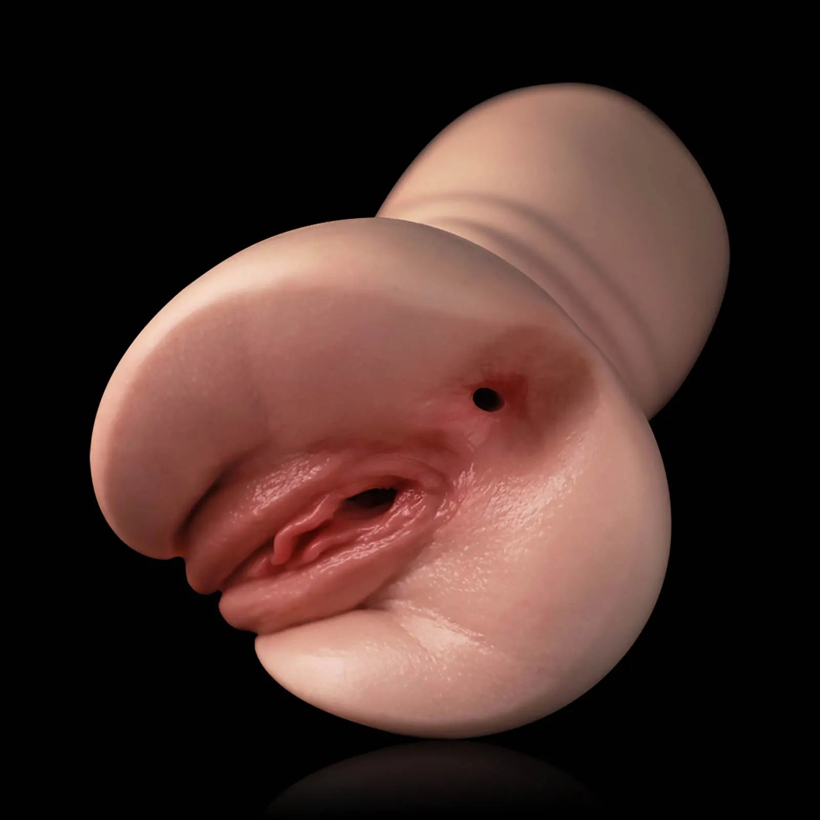Hailey – 6-57/64" 1lb Soft Portable Dual-Channel Pocket Pussy Playmate