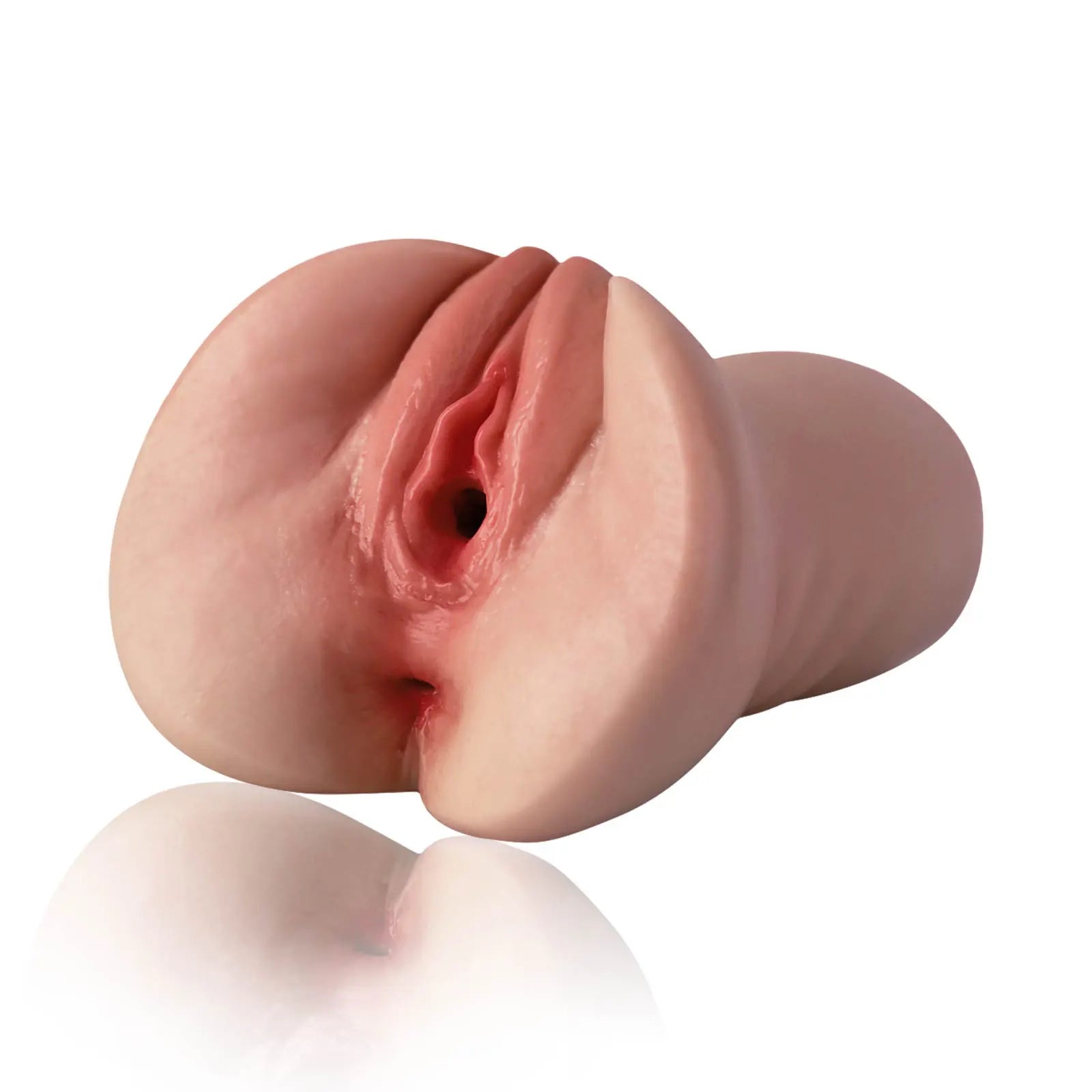 Hailey – 6-57/64" 1lb Soft Portable Dual-Channel Pocket Pussy Playmate