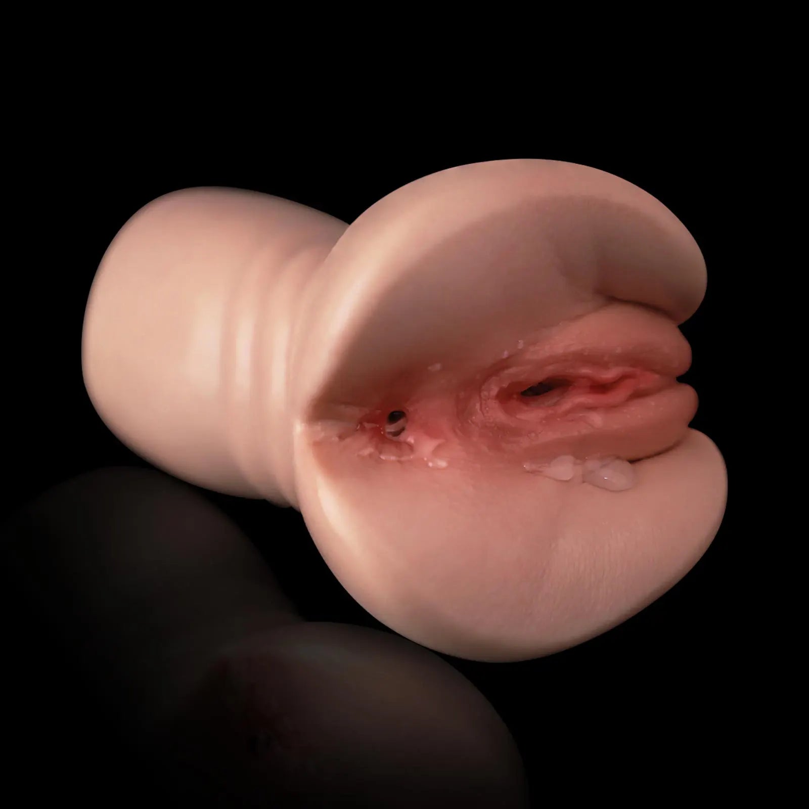 Hailey – 6-57/64" 1lb Soft Portable Dual-Channel Pocket Pussy Playmate