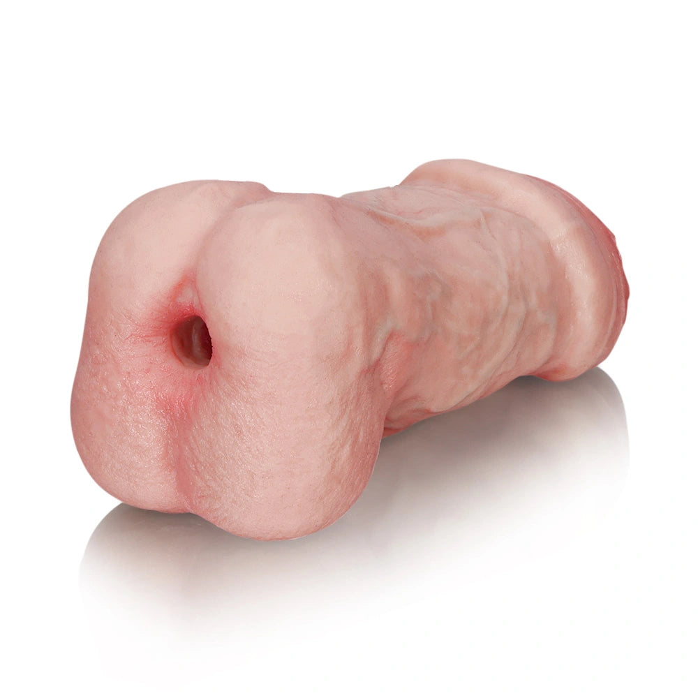 Kimi: 7.3-Inch 2-in-1 Silicone Dildo & Textured Anal Masturbator