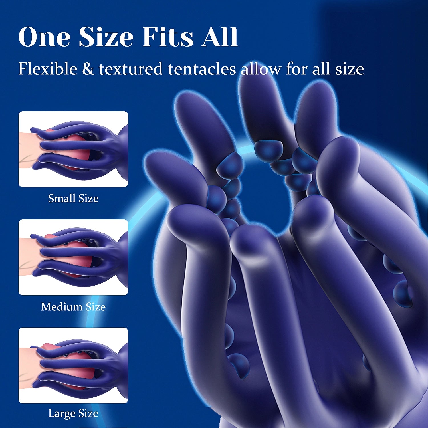 XG16 Glans Trainer 10 Vibration Octopus Tentacle Masturbator