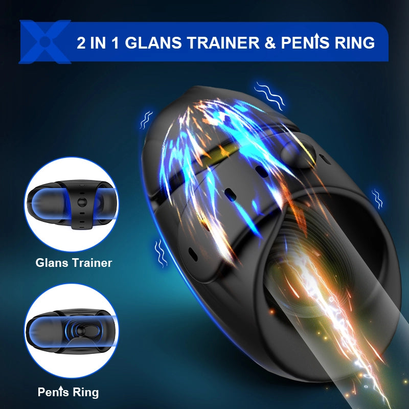 XG1 Glans Trainer Adjustable Buckle App Control 9 Vibration Waterproof