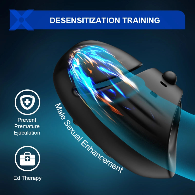 XG1 Glans Trainer Adjustable Buckle App Control 9 Vibration Waterproof