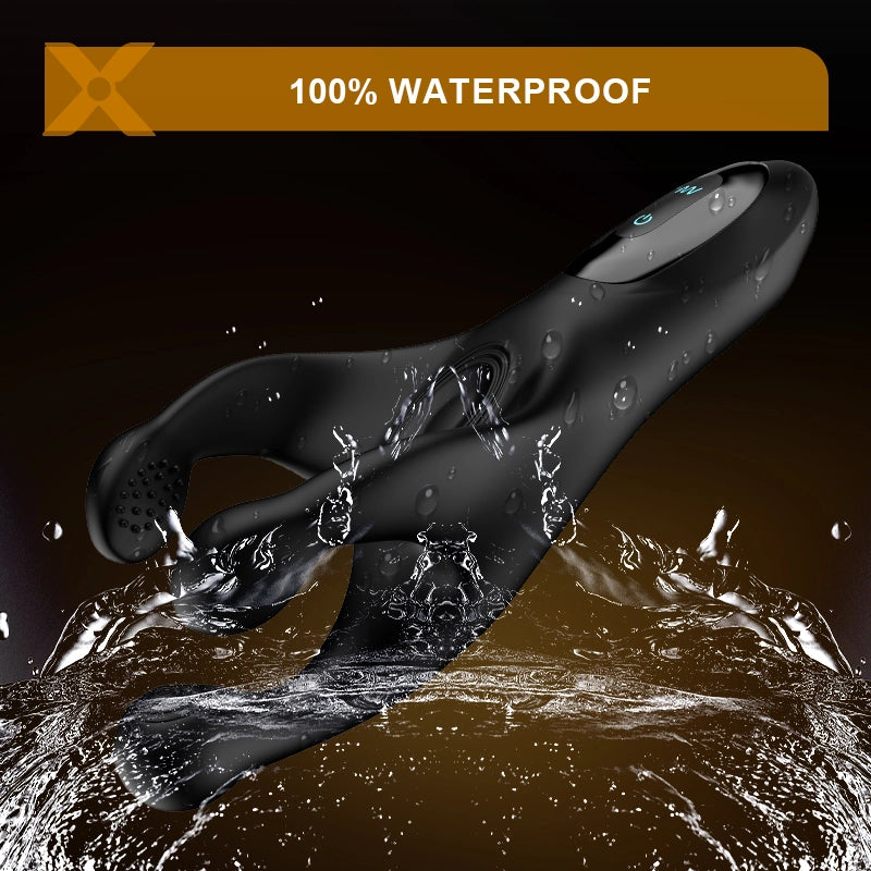 XG9 Glans Trainer 10 Frequency Flapping Vibrating Portable Masturbator