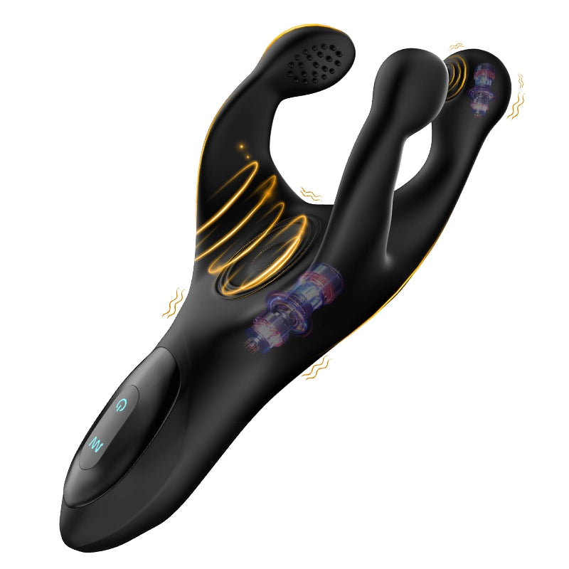 XG9 Glans Trainer 10 Frequency Flapping Vibrating Portable Masturbator
