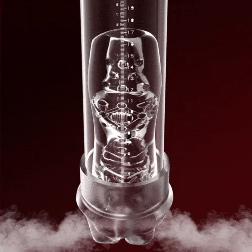 XP10 Penis Pnlargement Pump 3 Suction 9 Vibration Plus Masturbator Sleeve