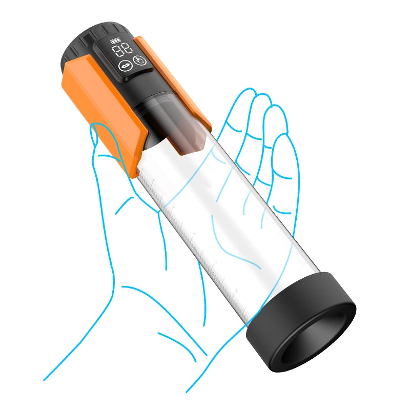 XP1 Water Penis Pump 5 Level Suction Hot & Cool Water Penis Trainer
