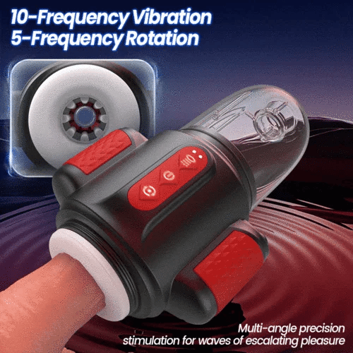 XR16 Hydro Vortex Masturbator 10 Vibration 5 Rotation 5 Water Spray